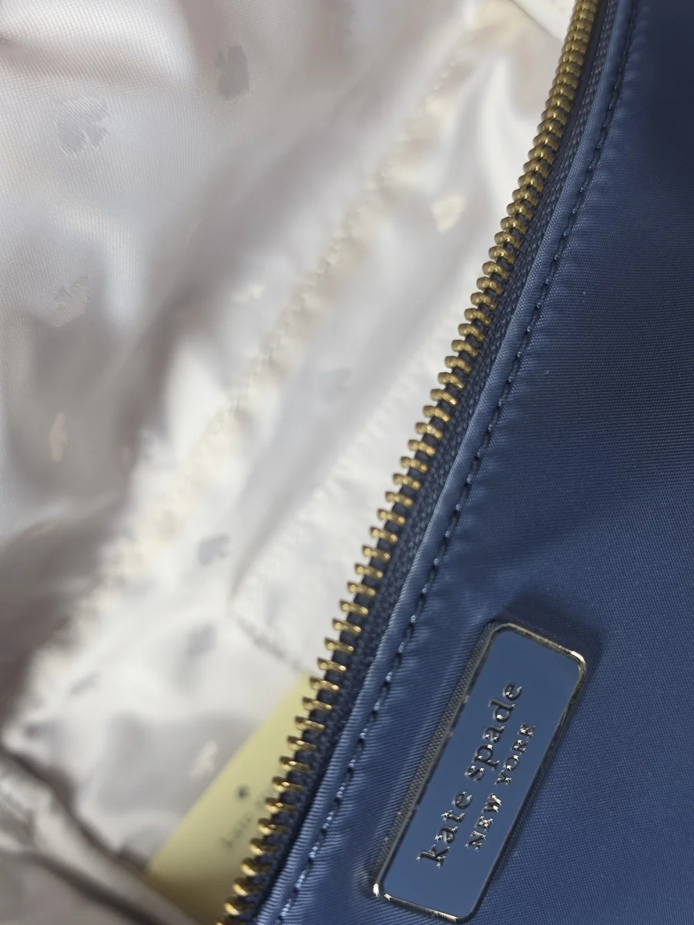 KATE SPADE WAIST/SLING NYLON/LEATHER BAG